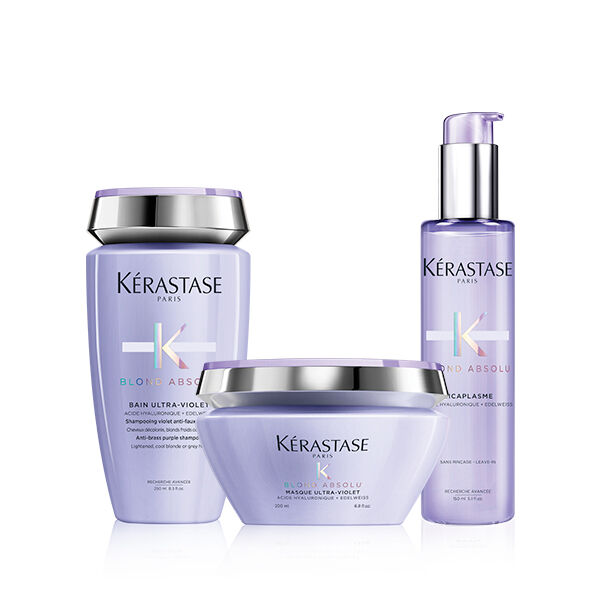 Blond Absolu Hair Care Set For Platinum Blonde Hair K Rastase